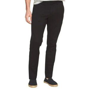 Banana Republic Factory - Mason Athletic Tapered Pants in Black, 36x32, NWT